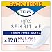 Produktbild TENA Lights Sensitive Ultra Pads - Normal - Ultra Binden für leichten Blasenschwäche und sensible Haut - frei von Duft- und Farbstoffen - 128 Stück, 8 x 16