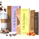 Oh la laqua - Coffee Combo - Natürliches Aroma für Kaffee - Ohne Zucker - Ohne Süßstoff - Für 20 Tassen leicht aromatisierten Kaffee