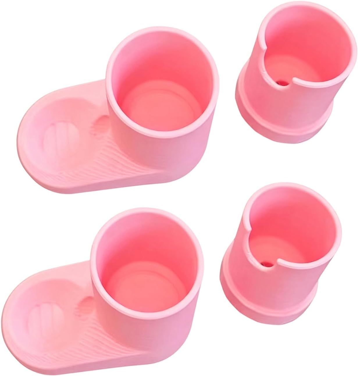 Art Bead Organizer Tray Jar, Guided Pour Tool, Compact Hobby Storage, 2-Piece Tabletop Working Helper Aid Drill Bead Tray Jar Sorting Cup Hobby Desk Organizer Pour Channel Portable Small Parts