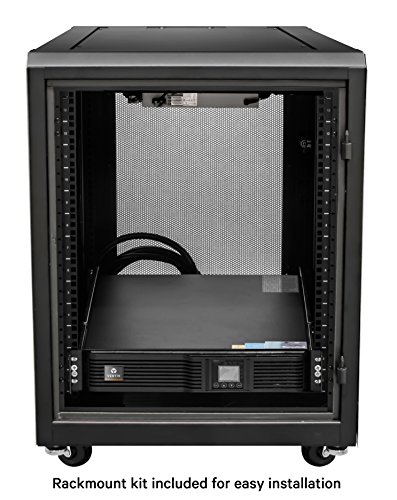Liebert Gxt4 Ups 700Va 630W 120V, Online Double Conversion Rack Mount/Tower Ups, Uninterruptible Power Supply, Sine Wave, Avr, Battery Backup With Surge Protection(Gxt4-700Rt120) #TOP4