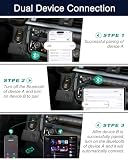 ORIA Odbiornik Bluetooth 5.3, bezprzewodowy adapter audio o niskim opóźnieniu, zestaw głośnomówiący, ładowanie typu C, 11 godzin odtwarzania, odbiornik audio do głośników, przewodowe słuchawki
