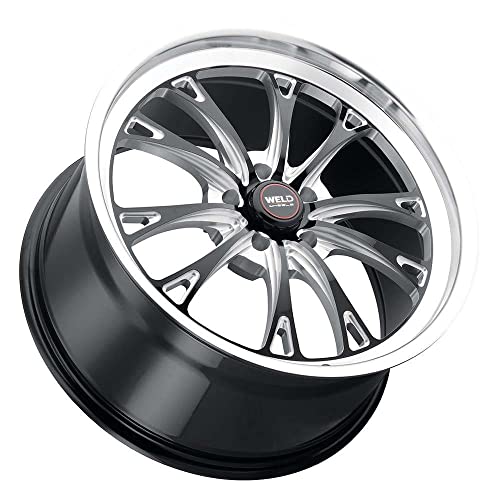 Weld - S157 17X10 Belmont Drag 5X112 ET40 BS7.1 Gloss Black MIL Dia 78.1 (S15770045P40) - Thumbnail 3