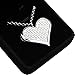 ADORE Heart Aromatherapy Necklace, Flower Of Life Locket, Silver, Velvet Gift Box, Premium Hypoallergenic Stainless Steel, Essential Oil Diffuser Pendant, 24" Chain, 6 Washable Pads, By Livae Jewelry