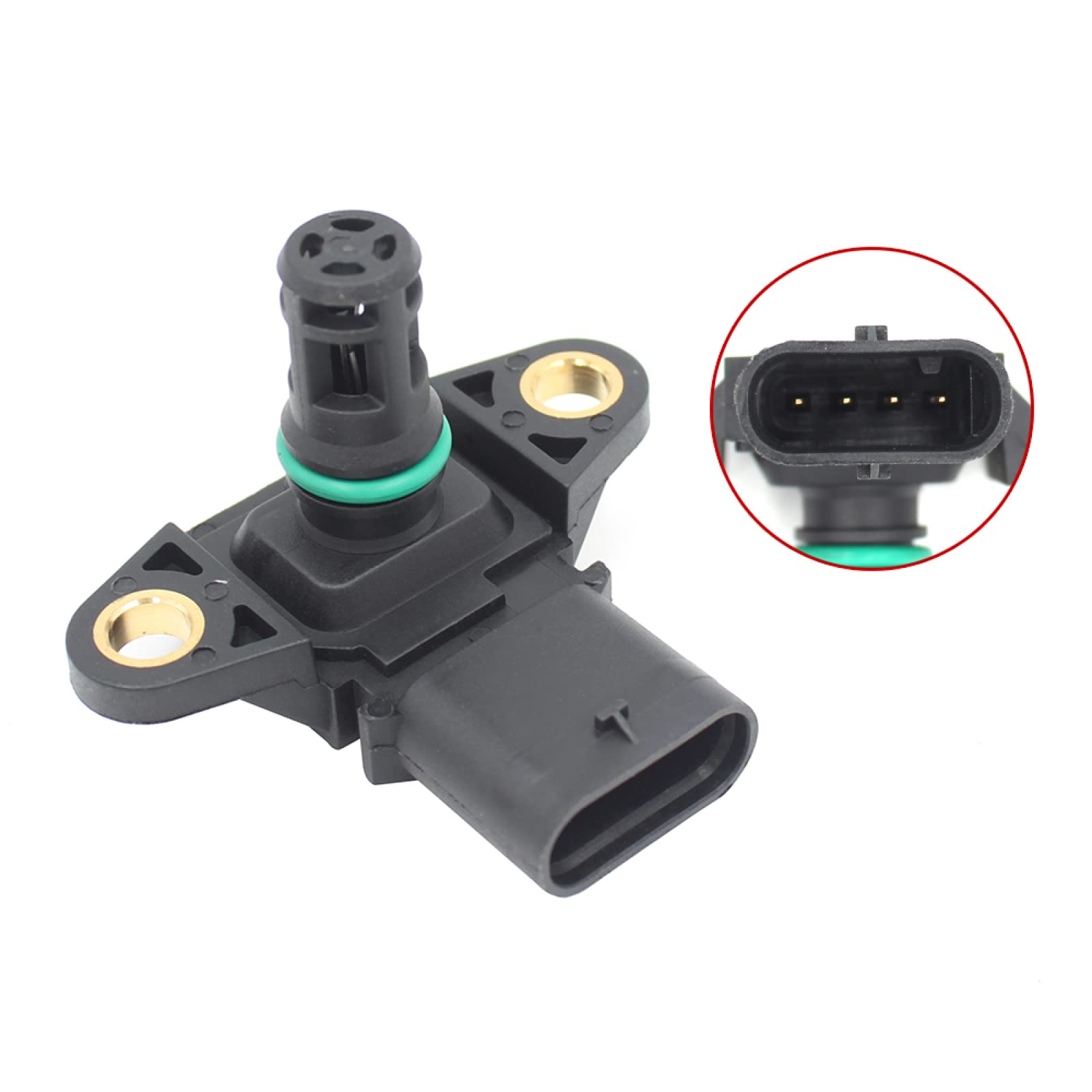 Manifold Pressure (MAP) Sensor Replacement For BMW - Fits 228i, 320i, 335i, M3, X5 & More (Part #13627599042)