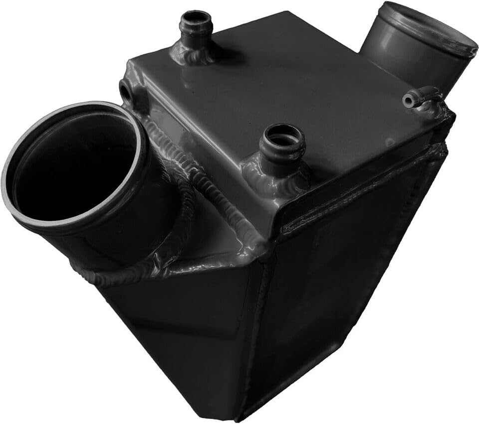 Air Cooled Intercooler for SeaDoo 300HP RXP-X 300/ RXT-X 300/GTX 300 GEN-4 Power Cooler (Black, Regular)