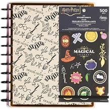 Happy Planner Harry Potter Disc-Bound 12-Month July 2026-June 2027 Planner Bundle with 30-Sheet Sticker Pack, Big Sized, Teacher Layout, 2 Items