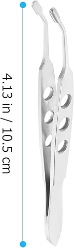 Miniatura 9 de iplusmile Expressor Forceps Arita Tauber, pinzas de párpado de acero inoxidable, pinzas de párpado para glándula de la droga Secretora del conducto