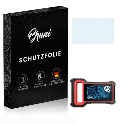 Screen Protector compatible with  Protector Film, crystal clear Protective Film (2X) - Bruni Thinkcar ThinkScan Plus S7