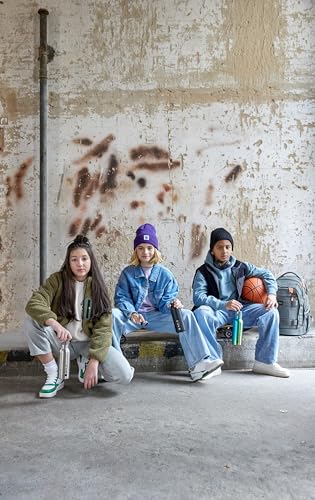 LäSsig Bold Bottiglia Per Bere In Acciaio Inox Per Bambini Per La Scuola/Bold School Bottle Stainless Steel Black - 5