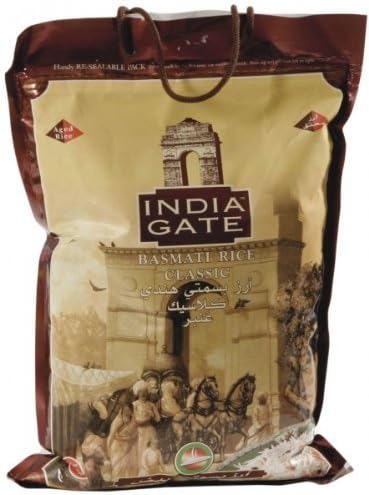 Extra Long Grain Classic Basmati Rice - 10 Lbs. (4.54 Kg) by India Gate