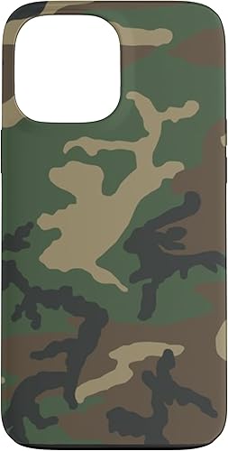 Funda de camuflaje para iPhone 13 Pro Max M81 Woodland