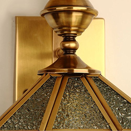 Sconces d'art en cuivre H65 au style moderne et rustique de prestige
