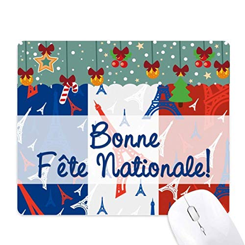 Alfombrilla de Navidad con estampado de París para regalar