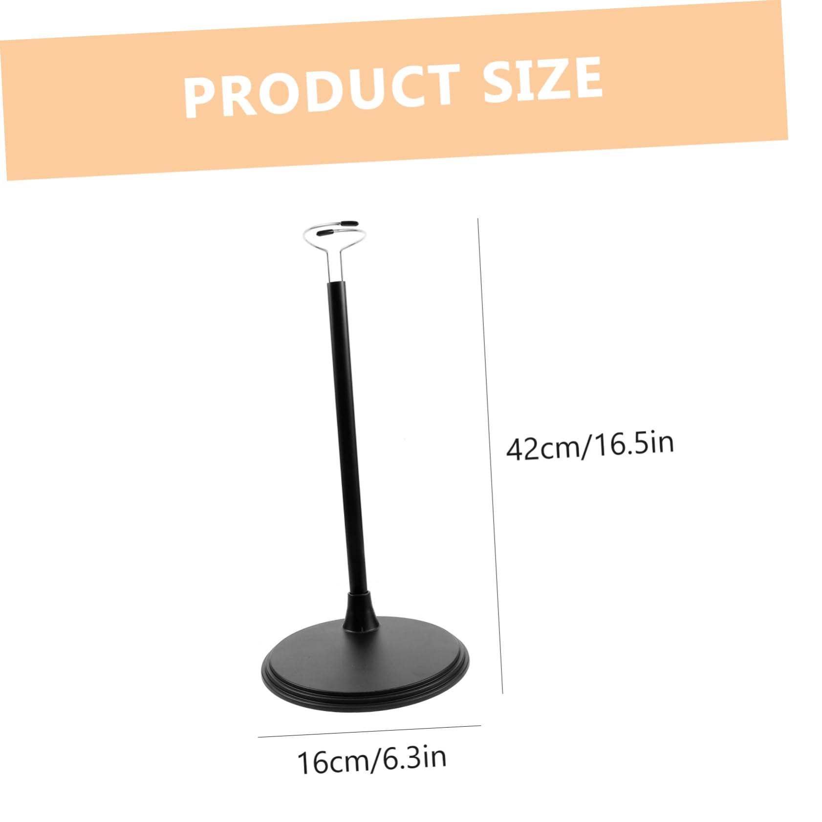 KOMBIUDA 2Pcs Adjustable Doll Stand Support Frame Height Display Racks for Dolls Stable Base Lightweight Design for Home Shop Use