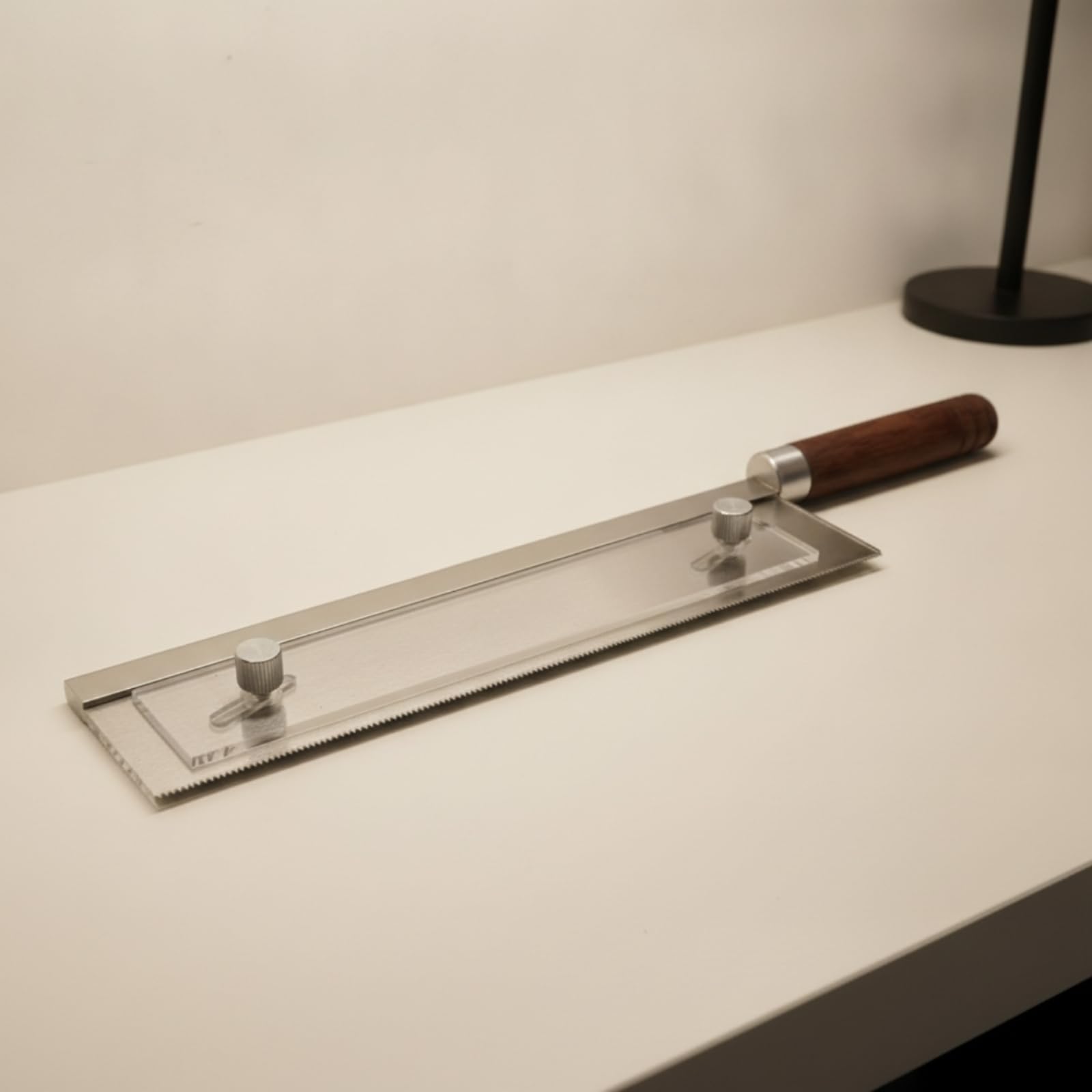 Seghetto da Traforo con Manico in Legno Regolabile Utensile da Taglio Sottile Utensile per Officina