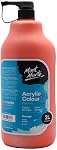 Mont Marte Discovery Acrylique de l'école, Titanium blanc, 1/2 Gallon (2 Liter). Idéal pour les étudiants et les artistes. Excellente couverture et séchage rapide.