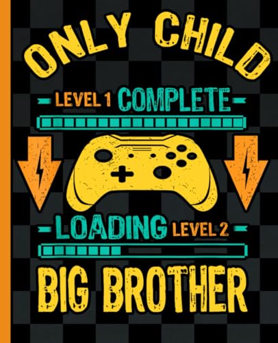 Funny Gamer Notebook: Big Brother Loading Design for Kids, Boys, Students, and Video Game Lovers image 2