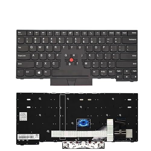 ThinkPad E480 E490 L380 R480 T480S L490 T490 pm[gp\RL[{[hiobNCgtAUS/RU/XyC/VAꃌCAEgj(US Black S2 2018)