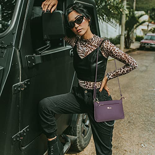 Image of EXOTIC Women's Studded Dual Tone Sling Bag -Green