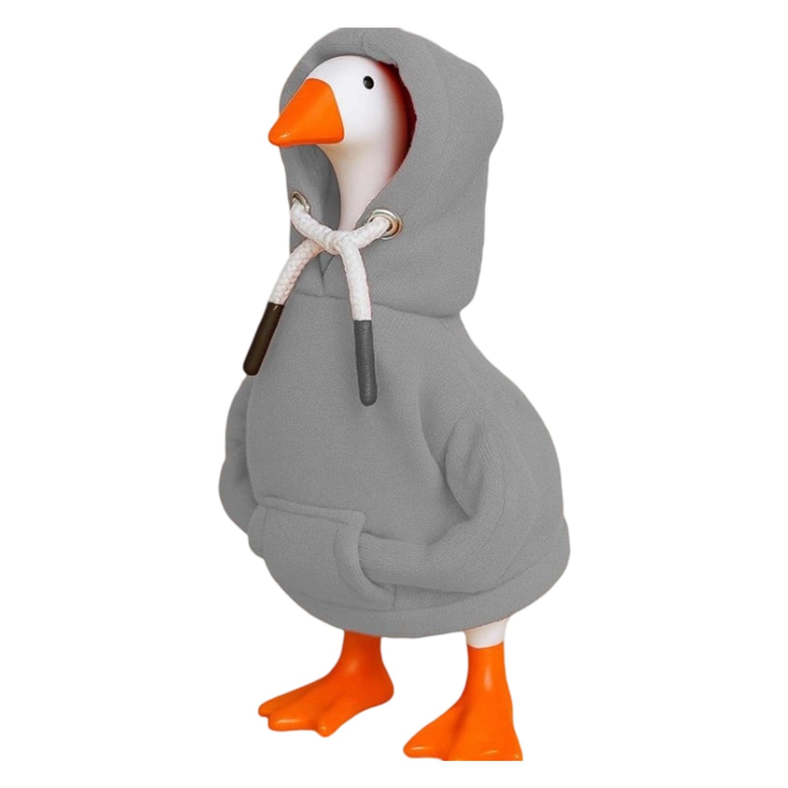 YROHGKPN Porch Gooses Outfit Hoodies Lawns Gooses Costume Yard Geese Statue Clothes for Outdoor Patio Yards Lawns Art Decorations Geese Costume Porchs Yard and Patio Decorations