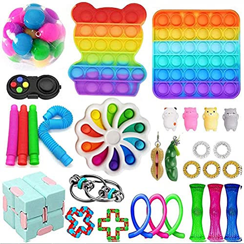 Dan&Dre Conjunto de brinquedos sensoriais, brinquedos anti-estresse, ferramentas de descompressão pa