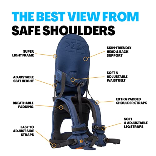 Minimeis TT12975 G4, Navy - Lightweight Child Shoulder Carrier thumb #4