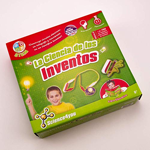 Science4you 605206 Science of Inventions Scientific and Educational Toy Stem for Children +8 Years, multicoloured, One Size - Image 2