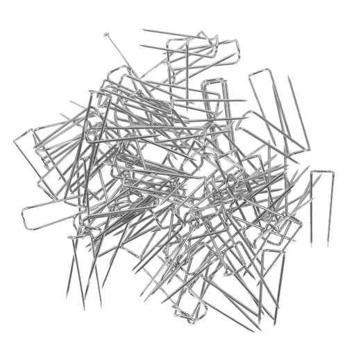 BELLIFFY 1 Box Sewing Pins Box Quilting Supplies for Crafts Durable Double Blocking Pins Easy to Use for Light to Heavy Fabrics for Projects and Mothers Day