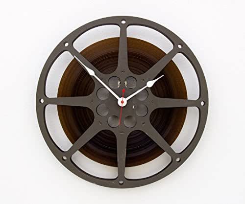 Amazon.com: Movie Reel Clock, recycled motion picture reel, movie