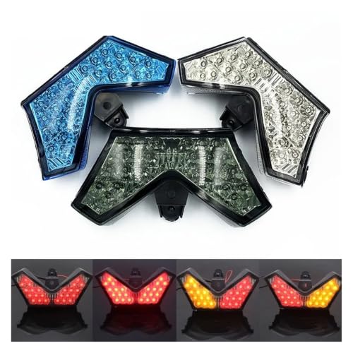 Luz trasera de freno para Ninja ZX14 para sustitución de óptica original 5