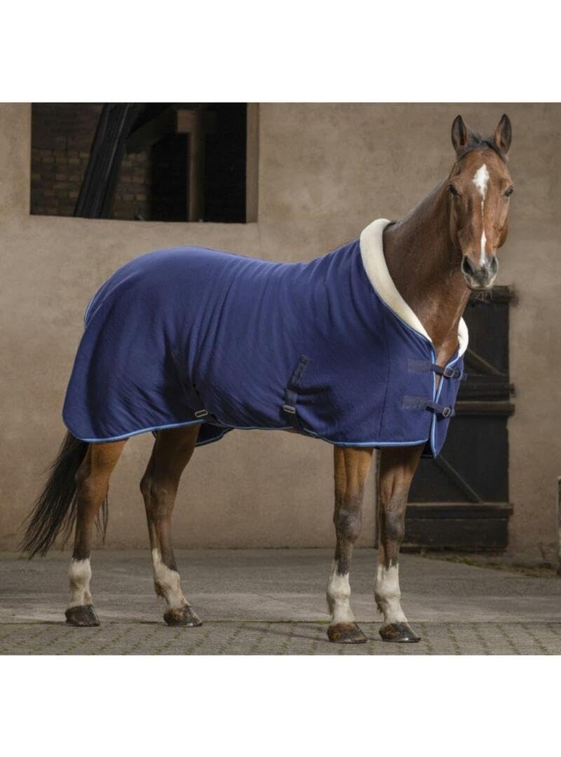 Couverture séchante QHP17 séchage rapide cheval bleu marine 155