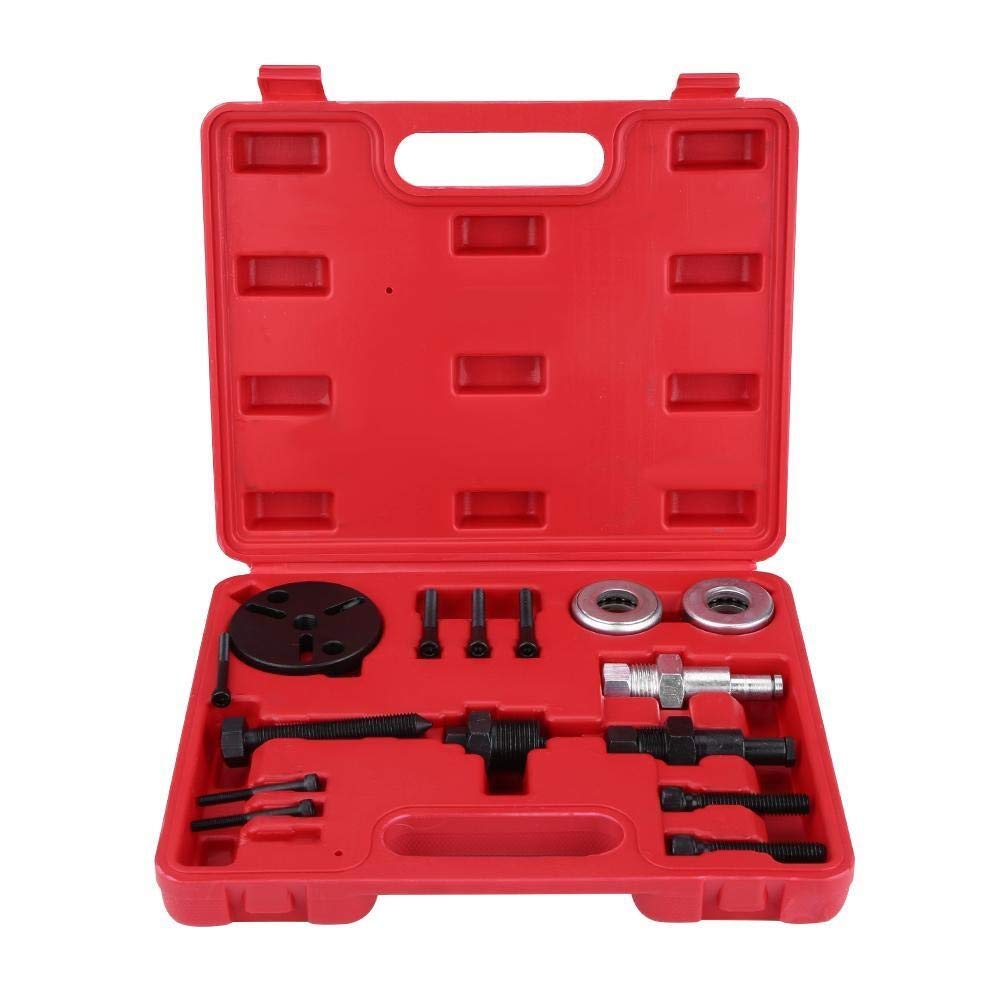 Kit di rimozione della frizione del compressore A/C per auto, estrattore e installatore, strumento per aria condizionata.