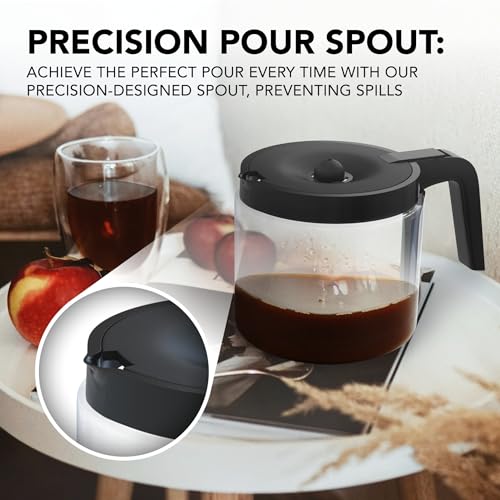 image for COSPARX 12-Cup Carafe Replacement Only Compatible with keurig-K Duo Si