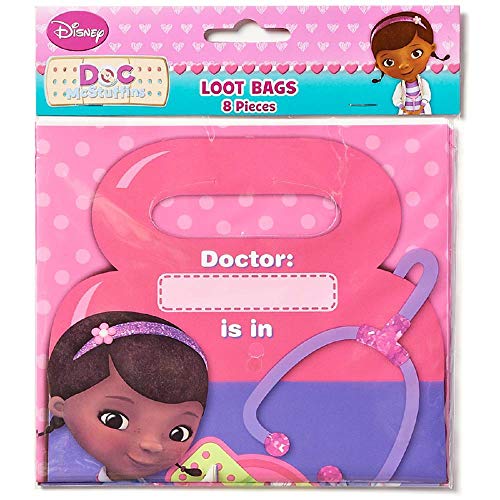 Amscan Doc McStuffins Favor Bags 8 Ct.