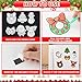 30 Sets Christmas Reindeer Arts Crafts Coloring Magnets Kits for Fridge Kids Color Your Own Tree Wreath Santa Bell DIY Magnetic Xmas Crafts for Holiday Party Decorations Classroom Home Activities Game