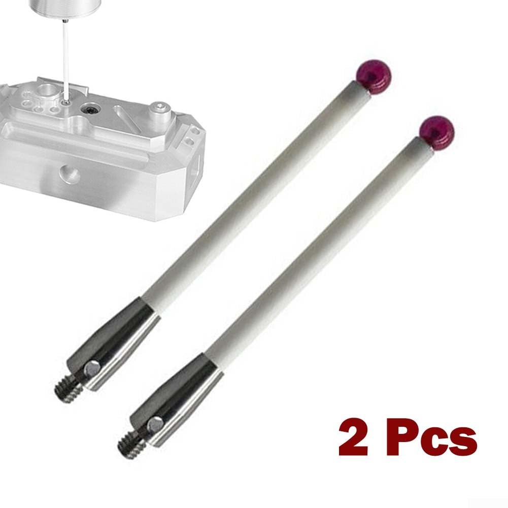 2 Sonde Di Misurazione Renishaw In Ceramica - 100mm Con Punta A Sfera 6mm - Foto 5