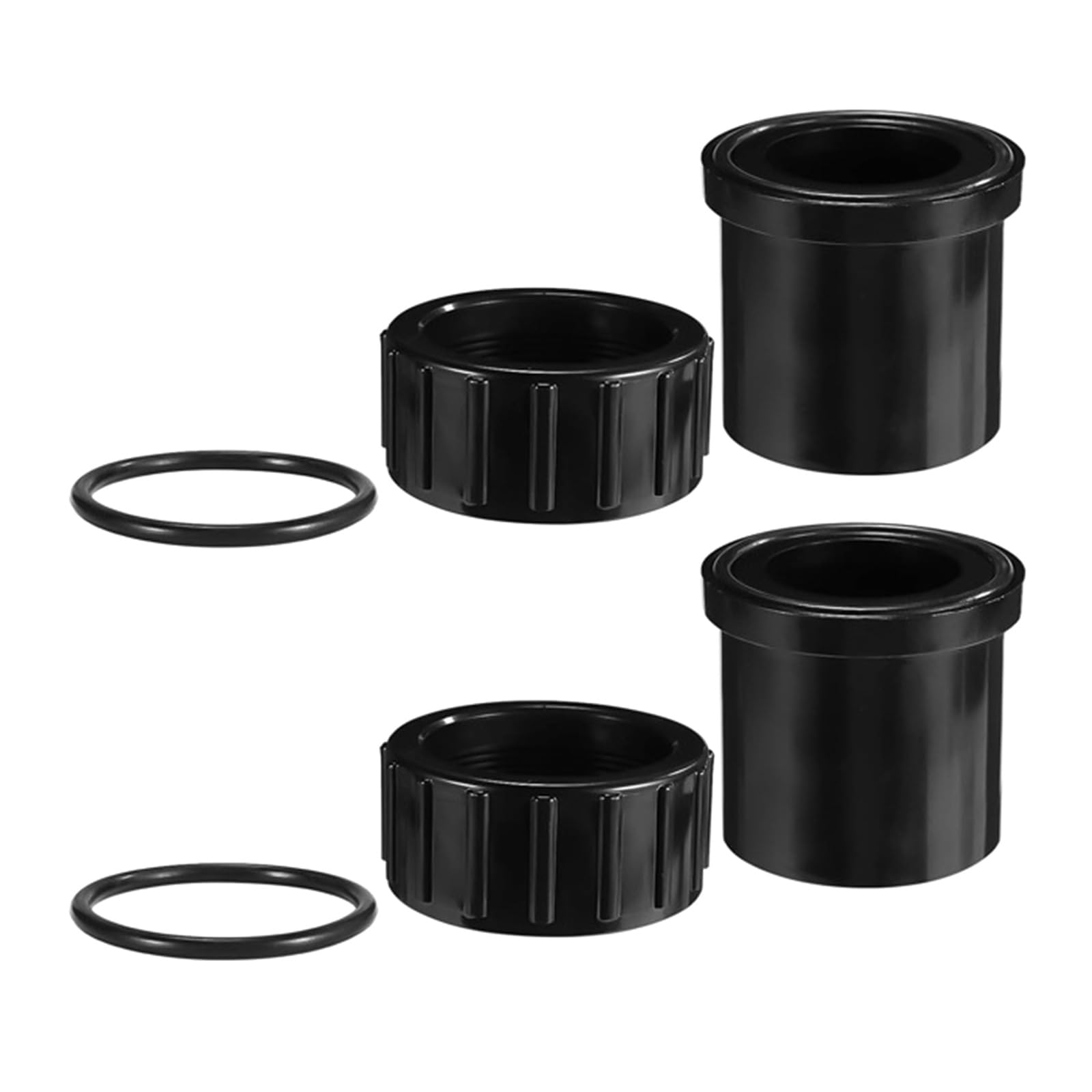 Kaeltsyn Multicolor Pool Pumps Maintenance Kits 2Pcs Union Adapters Replacement With O Rings For Superflo Supermax Models Repair Pool Fan Link Replacement