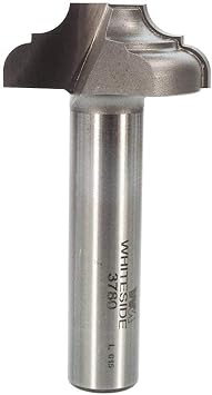 Whiteside Router Bits 3780 Classical Flat Bottom Bit with 13/64-Inch Radius, 1-3/8-Inch Large Diameter and 9/16-Inch Cutting Length