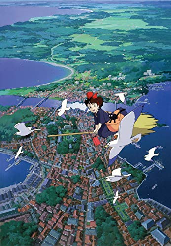 Poster Kiki's Delivery Service Anime Fabric Wall Scroll (16