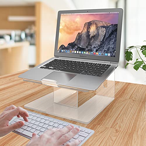 Soporte Acrílico Transparente para Laptop 6MM Kamehame miniatura 4