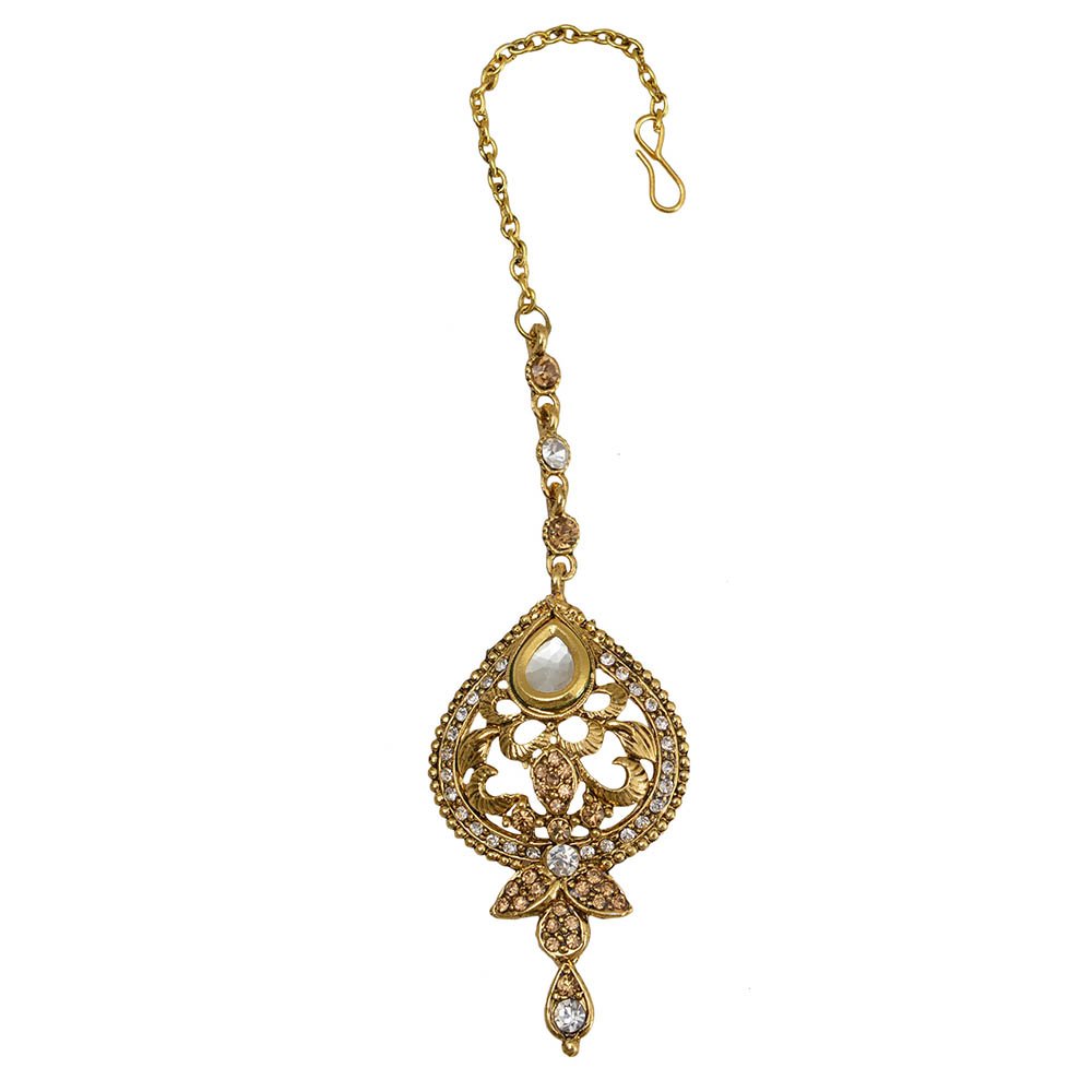 Earring Maang tika set - Traditional Indian Jewelry