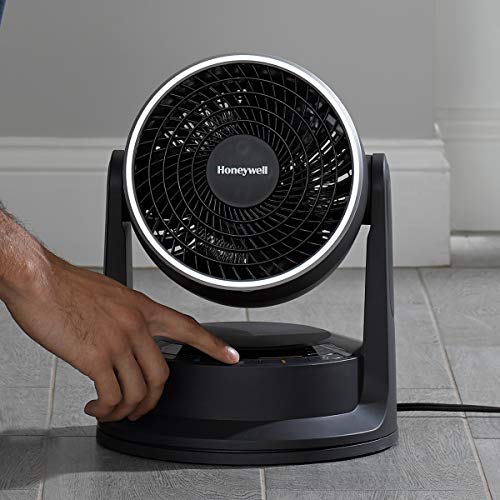Honeywell Turbo Force Power Heater + Fan – Space Heater With Wide-Area Heating, Pivoting Head And Triple Oscillation – Fan And Heater Combo With Powerful Heat And Circulation Black Medium #TOP7