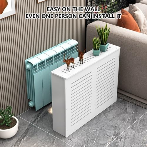 Modern MDF Radiator Covers with Storage Platform – Breathable & Decorative Heater Covers, Stylish Radiator Cabinet Shelf for Home Decor & Organization. image 5