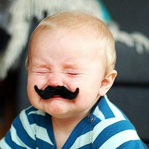12pcs/set Party Halloween Christmas Fake Mustache Funny Fake Beard Whisker for Your Birthday - Novelty and Toy, - for Halloween, Parties, Kids, Gift, Favors, Fun, Birthday, Fiesta, Games, Home