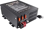 PowerMax PM4-75A RV Converter Charger | 75 Amp 12V DC Power Supply | 110V AC to 12V DC | Built-in 4-Stage Smart Battery Charger | Adjustable Output 13V–16.5V | Lithium Compatible