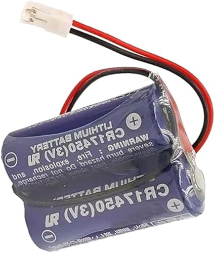 <3 Pack>CR17450-2WK27 3V 2600mAh Battery Pack for Mazak 2CR17450-2WK27 D80UB016170 2CR17450 Battery