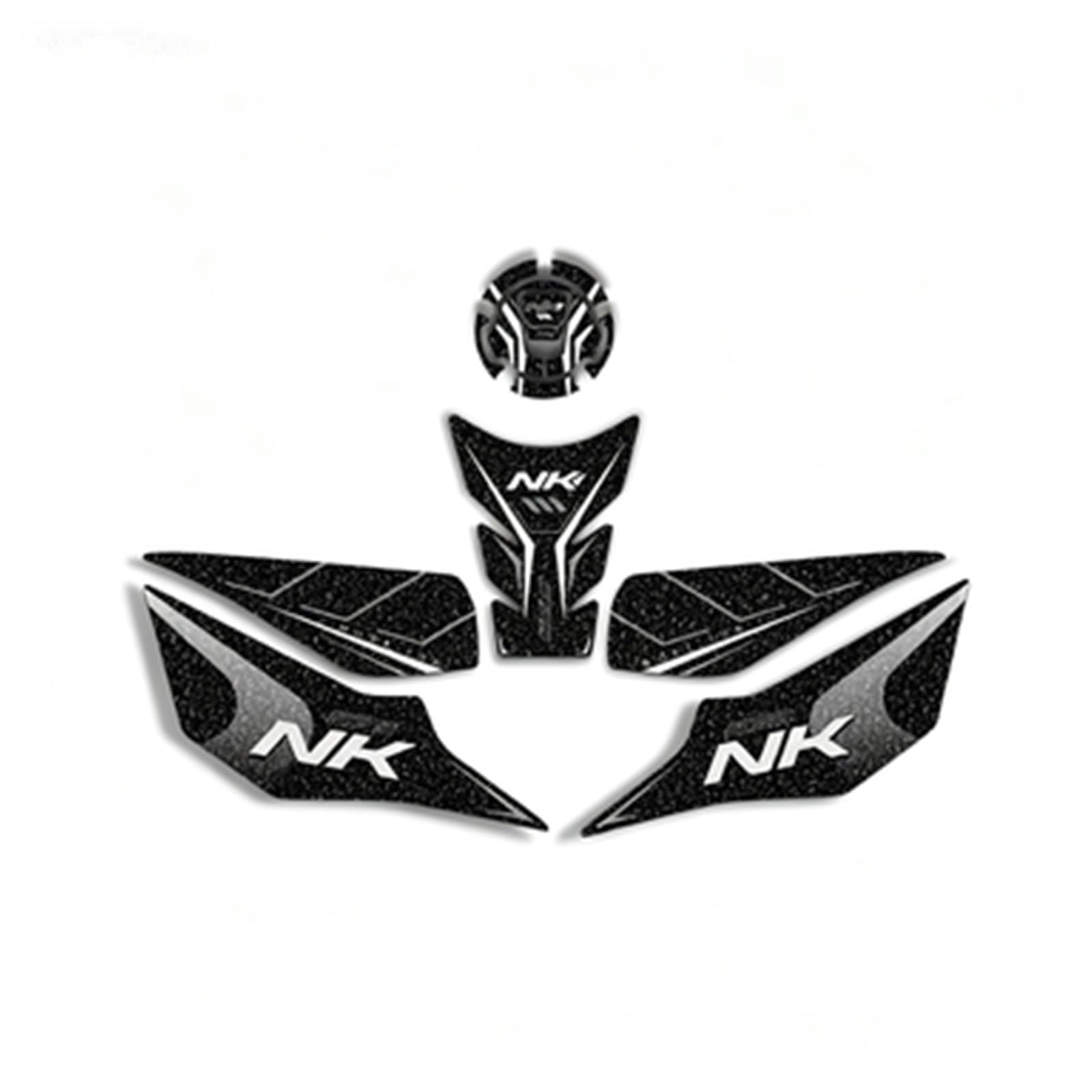 Cubierta de tanque esmerilada para CFMOTO 675NK con textura de alta densidad 7