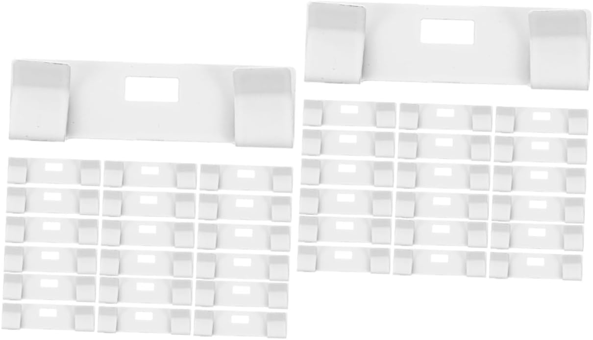 48pcs Replacement Tabs for Vertical Blinds Blind Repair Fixer Kit Sturdy Metal for Window