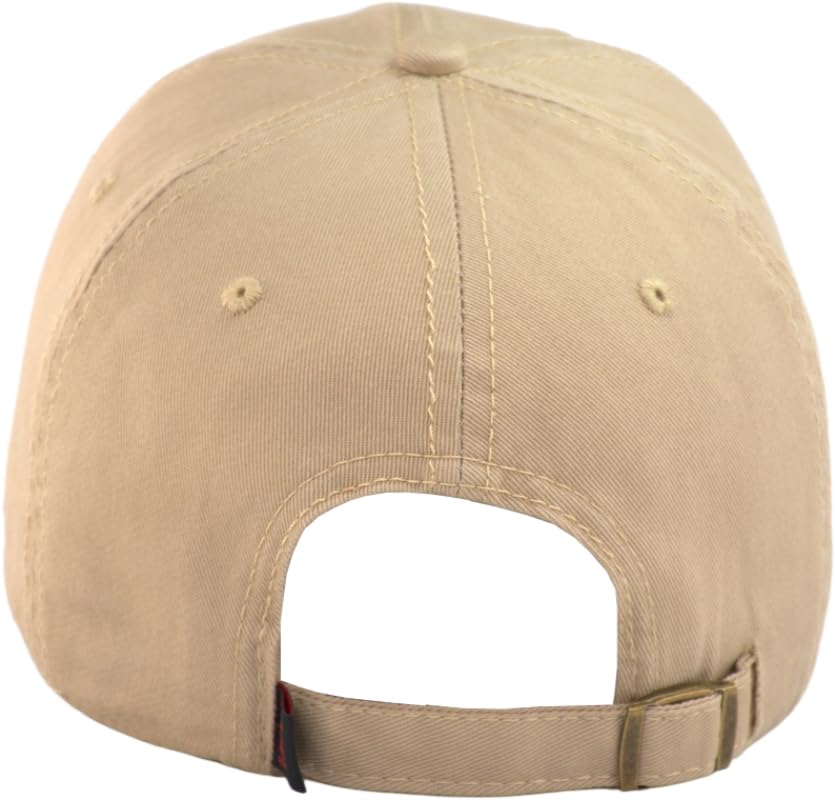 Image of TSSGBL Vintage Cotton Washed Baseball Cap S to XXL Unstructured Low Profile Adjustable Distressed Dad Hat for Men Women