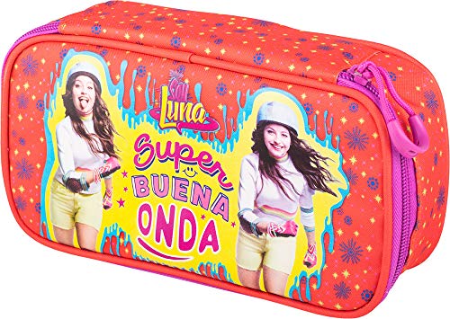 Disney - Estuche escolar con cremallera (23 x 12 cm),...